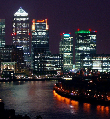 MS JMI - Le quartier de Canary Wharf à Londres