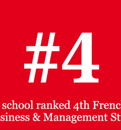 emlyon business school is ranked 4th among French schools in the QS World university rankings by subject 2022, which assesses the international reputation and scientific quality of higher education institutions worldwide.