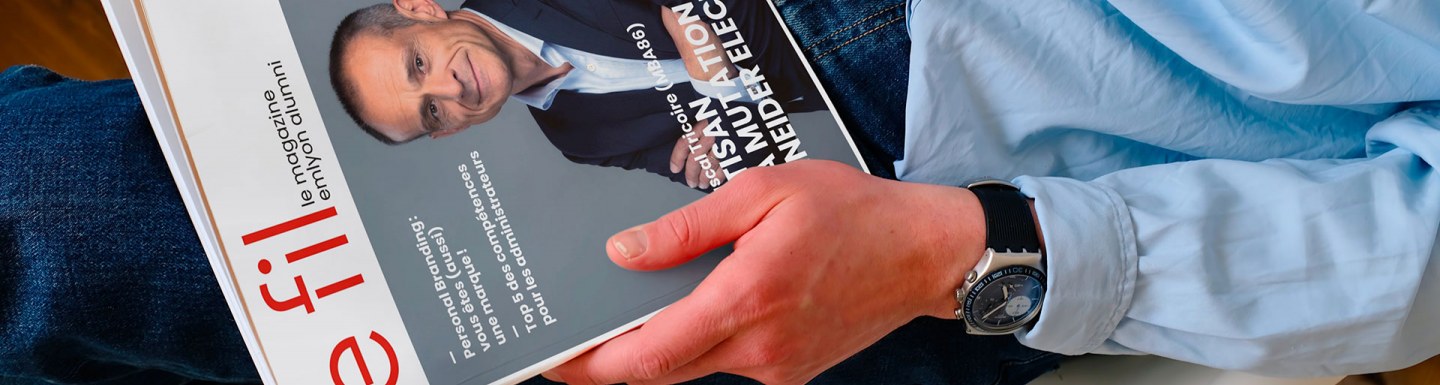 Couverture du magazine Le Fil | emlyon alumni