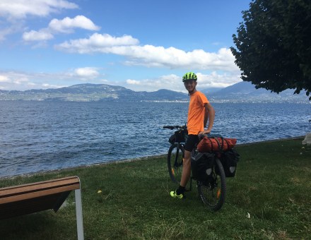 Thomas Hanscoote voyage à vélo.