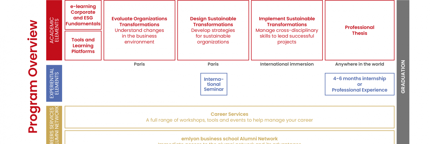 Structure programme MSc LST