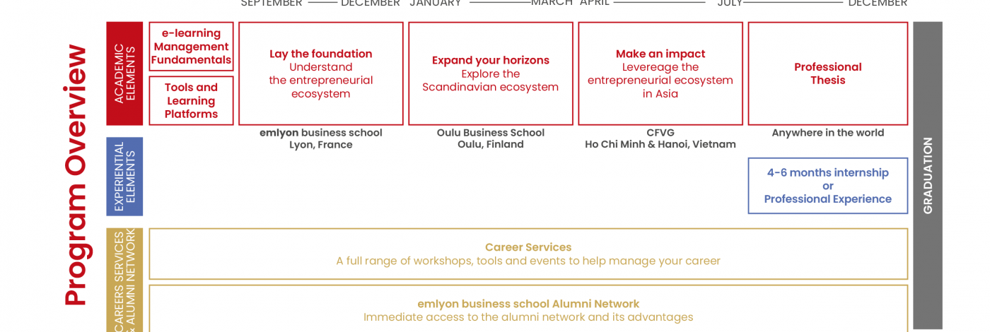 Structure programme MSc GIE